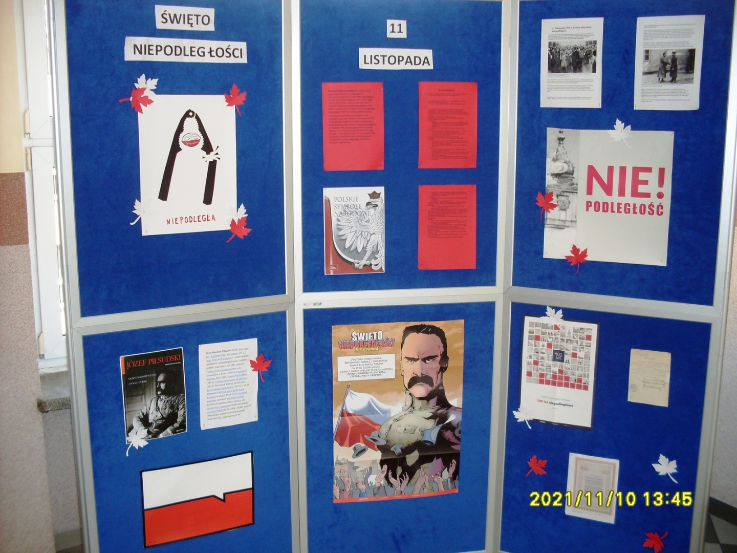 Obchody 103 rocznicy odzyskania niepodległości w ZSM-E.