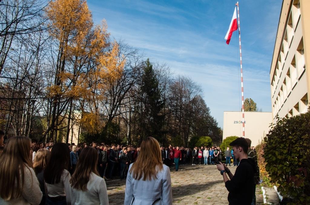 Obchody 101 rocznicy odzyskania niepodległości w naszej szkole.