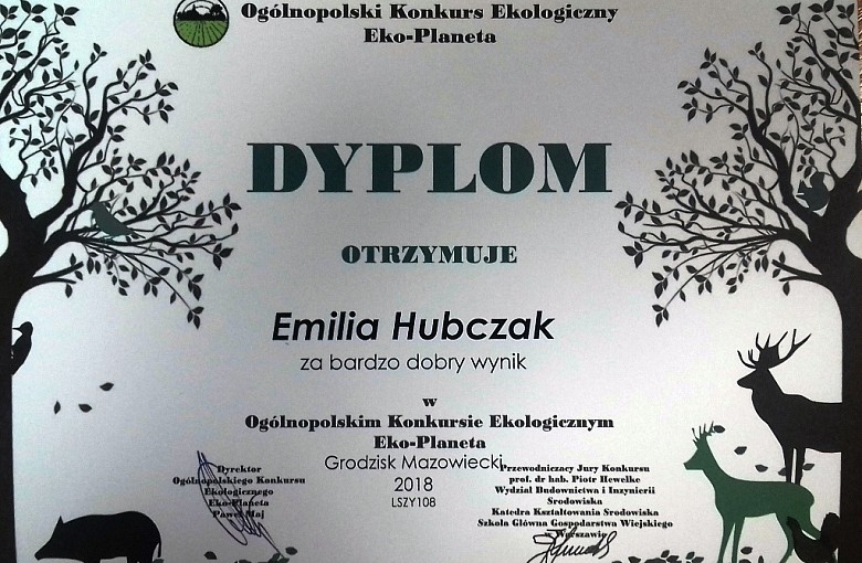 Ogólnopolski Konkurs Ekologiczny Eko-Planeta – wyniki