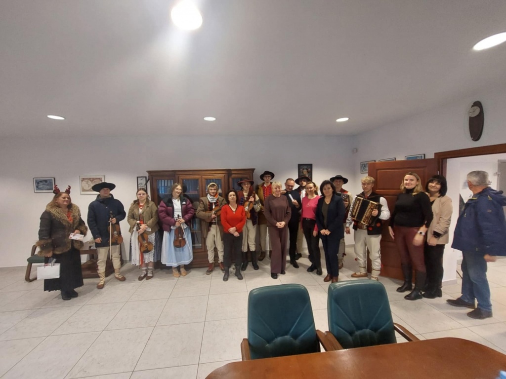 Tournée szkolnej grupy kolędniczej