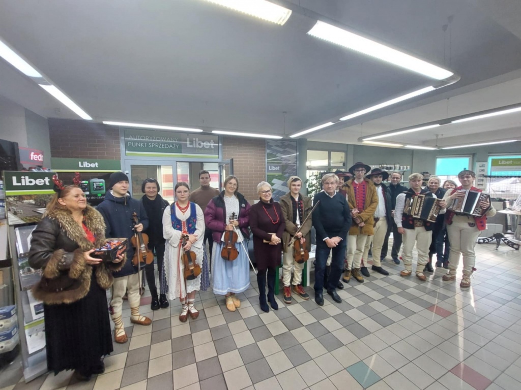 Tournée szkolnej grupy kolędniczej
