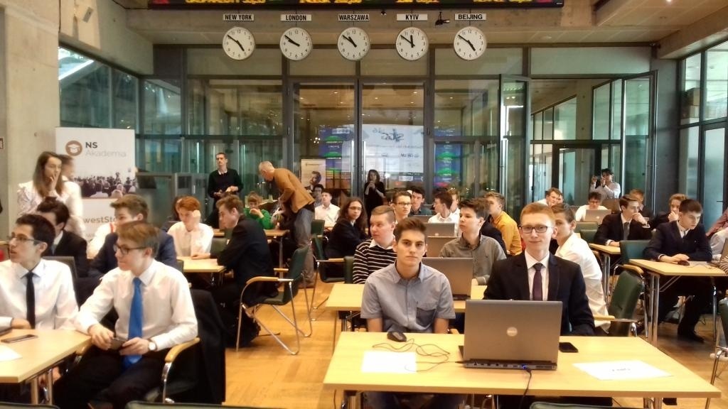 FINAŁ XVI EDYCJI SZKOLNEJ INTERNETOWEJ GRY GIEŁDOWEJ
